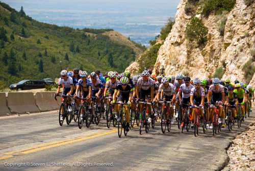 Stage 5 of the 2016 Tour of Utah. Photo by Steven Sheffield, flahute.com