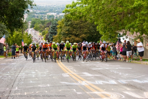 Stage 5 of the 2016 Tour of Utah. Photo by Steven Sheffield, flahute.com