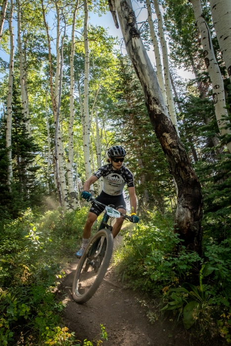 Zach Calton finished second in the Park City Point to Point 2019. Photo by Jay Dash Photography