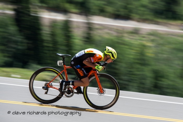 LIfe's a blur when you're going fast. Prologue at Snowbird, 2019 LHM Tour of Utah (Photo by Dave Richards, daverphoto.com)