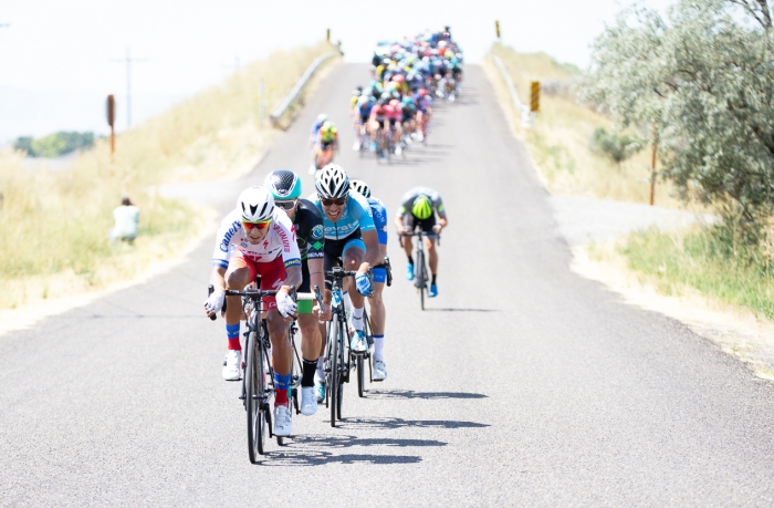 Another attack. Stage 2, 2019 Tour of Utah. Photo by Cathy Fegan-Kim