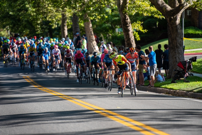 "How many people are behind me?" Stage 4, 2019 Tour of Utah. Photo by Steven L. Sheffield