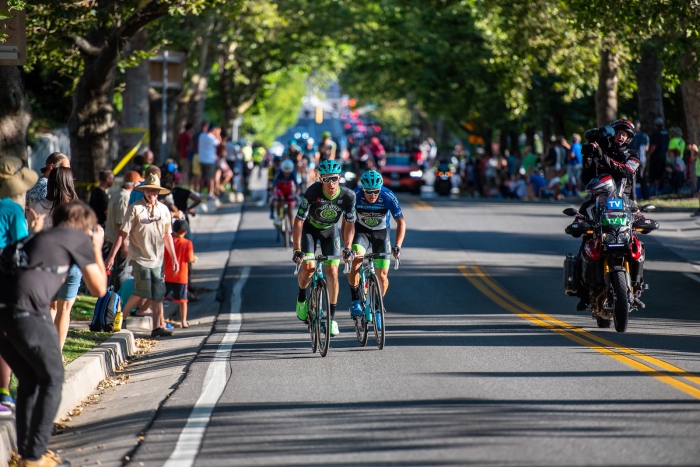 Worthy Brewing on State Street. Stage 4, 2019 Tour of Utah. Photo by Steven L. Sheffield