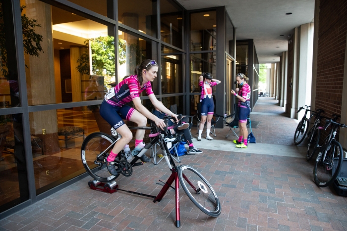 2021 USA Cycling Pro Women's Criterium Championships. June 18, 2021, Knoxville, TN. Photo by Cathy Fegan-Kim, cottonsoxphotography.com