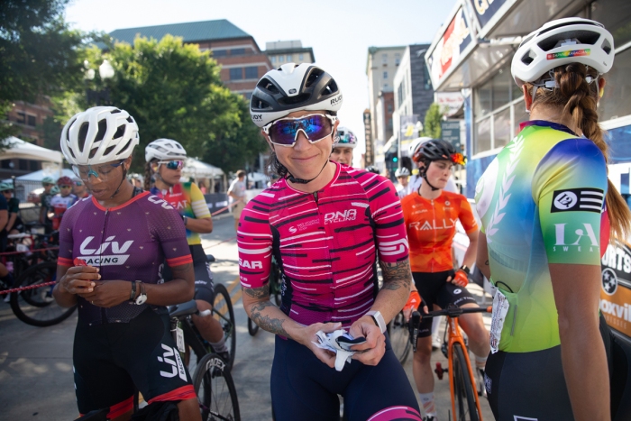 2021 USA Cycling Pro Women's Criterium Championships. June 18, 2021, Knoxville, TN. Photo by Cathy Fegan-Kim, cottonsoxphotography.com