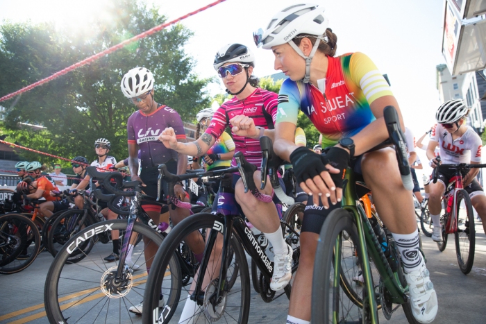 2021 USA Cycling Pro Women's Criterium Championships. June 18, 2021, Knoxville, TN. Photo by Cathy Fegan-Kim, cottonsoxphotography.com