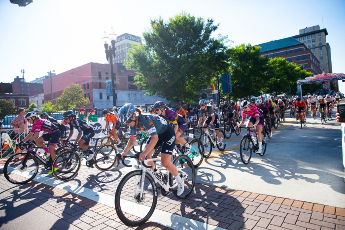 2021 USA Cycling Pro Women\'s Criterium Championships. June 18, 2021, Knoxville, TN. Photo by Cathy Fegan-Kim, cottonsoxphotography.com