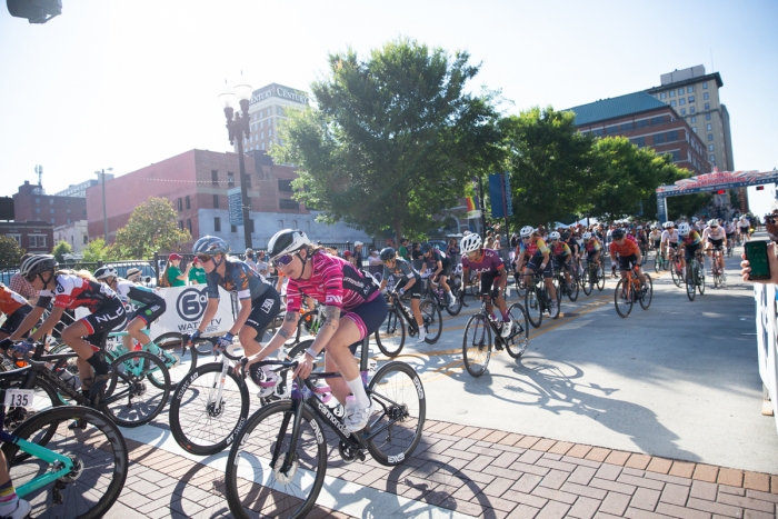 2021 USA Cycling Pro Women\'s Criterium Championships. June 18, 2021, Knoxville, TN. Photo by Cathy Fegan-Kim, cottonsoxphotography.com