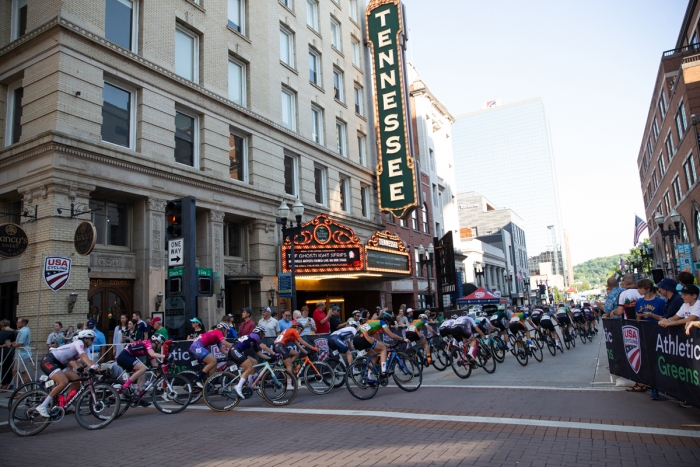 2021 USA Cycling Pro Women\'s Criterium Championships. June 18, 2021, Knoxville, TN. Photo by Cathy Fegan-Kim, cottonsoxphotography.com