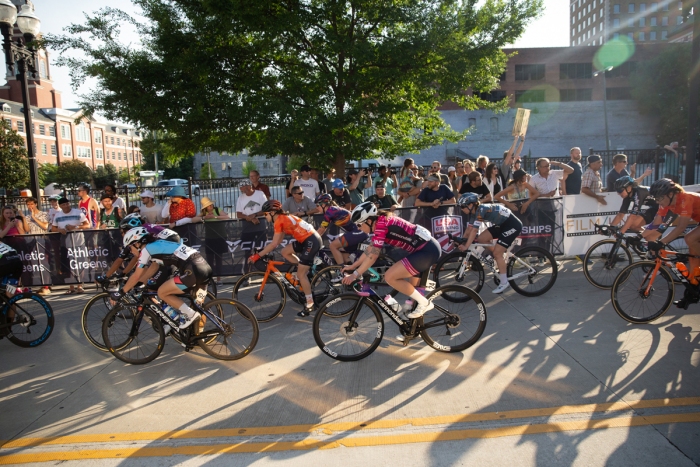 2021 USA Cycling Pro Women's Criterium Championships. June 18, 2021, Knoxville, TN. Photo by Cathy Fegan-Kim, cottonsoxphotography.com