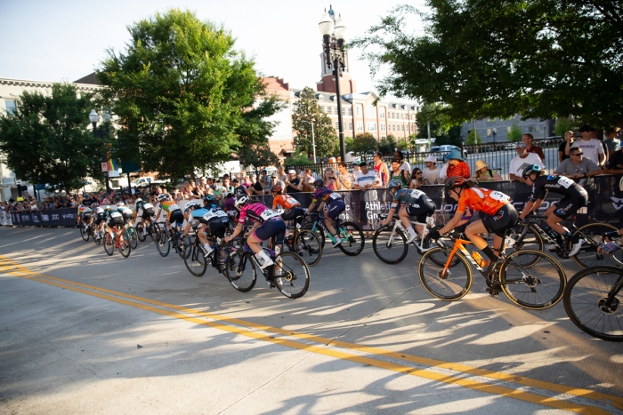 2021 USA Cycling Pro Women's Criterium Championships. June 18, 2021, Knoxville, TN. Photo by Cathy Fegan-Kim, cottonsoxphotography.com