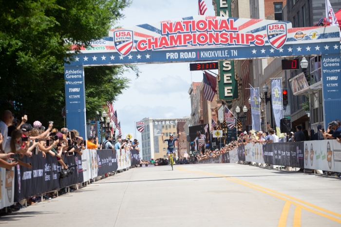 2021 USA Cycling Pro Women's Road Race Championships. June 20, 2021, Knoxville, TN. Photo by Cathy Fegan-Kim, cottonsoxphotography.com