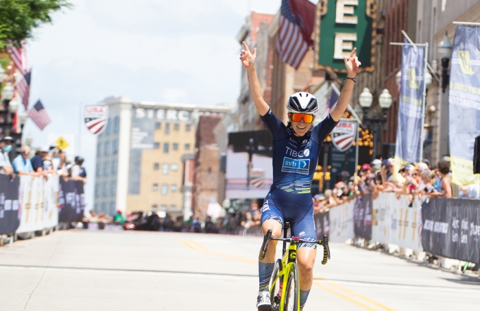 2021 USA Cycling Pro Women's Road Race Championships. June 20, 2021, Knoxville, TN. Photo by Cathy Fegan-Kim, cottonsoxphotography.com