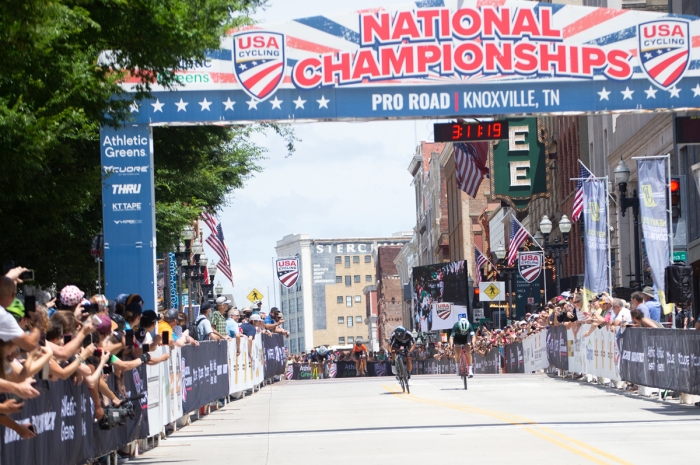 2021 USA Cycling Pro Women's Road Race Championships. June 20, 2021, Knoxville, TN. Photo by Cathy Fegan-Kim, cottonsoxphotography.com