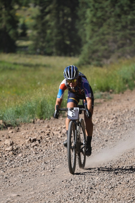 Sarah Sturm, 3rd place women's pro. 2022 Crusher in the Tushar. Photo by Kevin McInnis