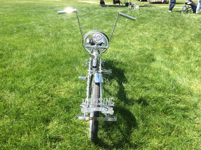 Sugarhouse Park Lowrider Bicycle and Car Show 2017. Salt Lake City, Utah. Photo by Dave Iltis