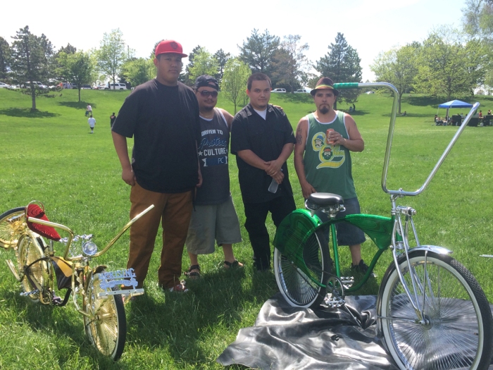 Sugarhouse Park Lowrider Bicycle and Car Show 2017. Salt Lake City, Utah. Photo by Dave Iltis