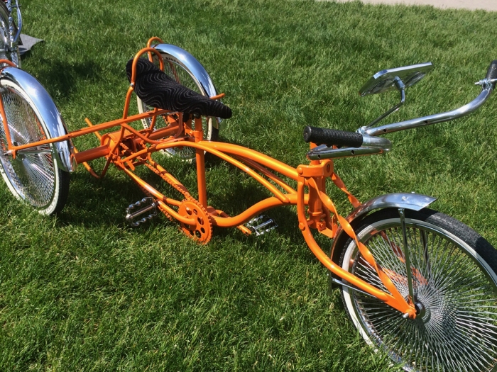 Sugarhouse Park Lowrider Bicycle and Car Show 2017. Salt Lake City, Utah. Photo by Dave Iltis