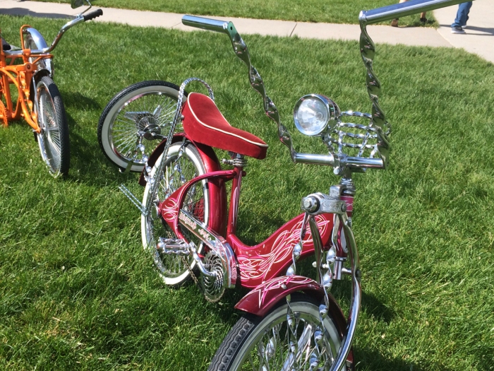 Sugarhouse Park Lowrider Bicycle and Car Show 2017. Salt Lake City, Utah. Photo by Dave Iltis