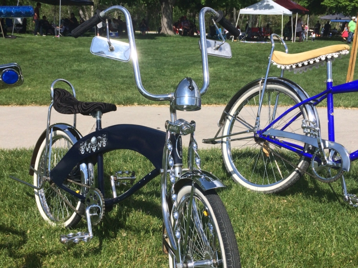 Sugarhouse Park Lowrider Bicycle and Car Show 2017. Salt Lake City, Utah. Photo by Dave Iltis