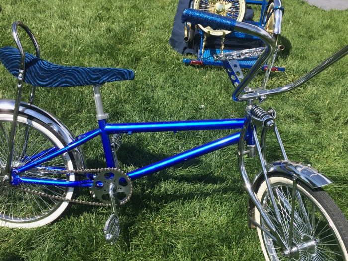 Sugarhouse Park Lowrider Bicycle and Car Show 2017. Salt Lake City, Utah. Photo by Dave Iltis