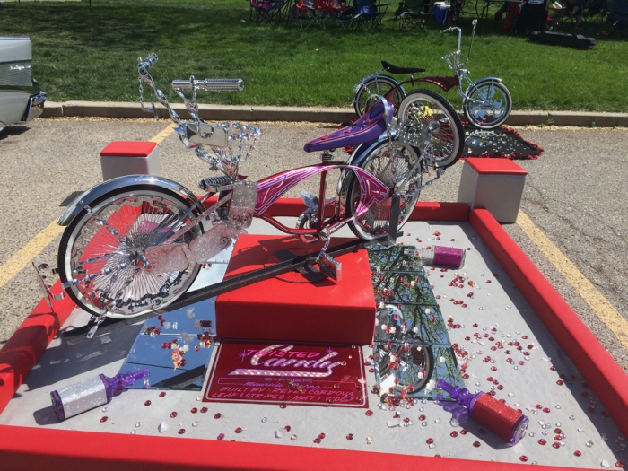 Sugarhouse Park Lowrider Bicycle and Car Show 2017. Salt Lake City, Utah. Photo by Dave Iltis