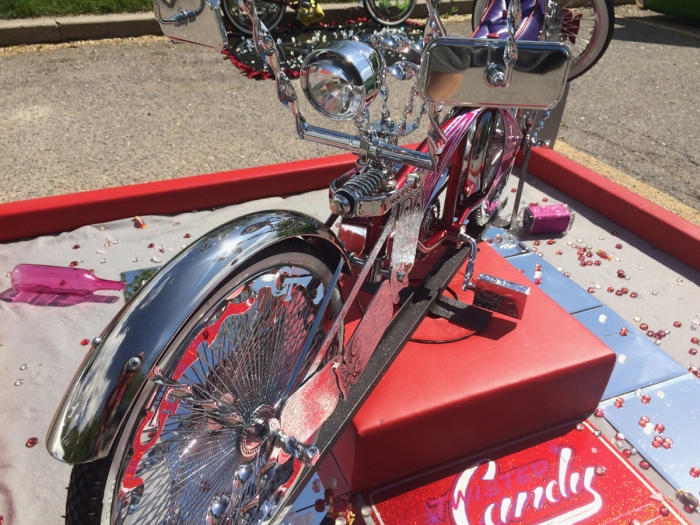 Sugarhouse Park Lowrider Bicycle and Car Show 2017. Salt Lake City, Utah. Photo by Dave Iltis