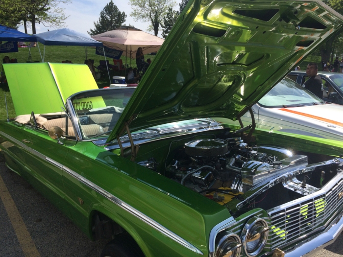 Sugarhouse Park Lowrider Bicycle and Car Show 2017. Salt Lake City, Utah. Photo by Dave Iltis