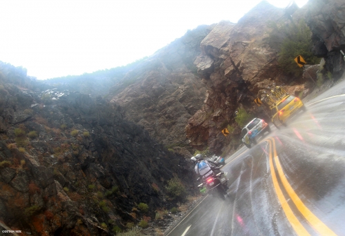 The Notch in Big Cottonwood Canyon in Stage 6 of the 2016 Tour of Utah, photo by Cathy Fegan-Kim, cottonsoxphotography.com