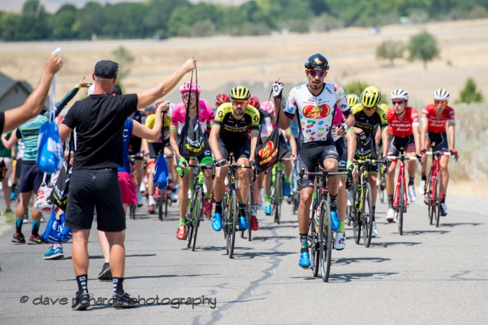 Lunch is served. Stage 2, 2018 LHM Tour of Utah cycling race (Photo by Dave Richards, daverphoto.com)