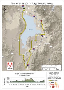 Tour of Utah 2011 Stage 2