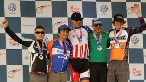 Pro Men podium at Marathon Nationals.