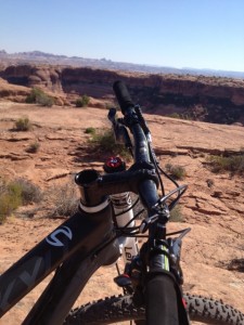 Riding the Jekyll in Moab