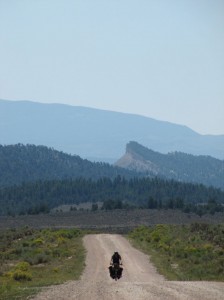 Desolation near the boundary of the Jicarilla Apache Reservation.