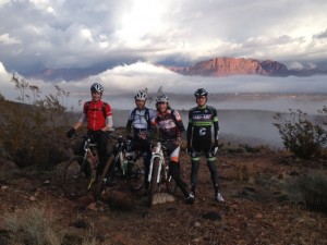 I always appreciate clouds and fog in the desert, where sunshine is the norm