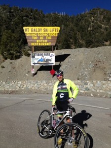 Jeremiah and I rode up to Mt. Baldy, he was on a Flash while I enjoyed my Evo