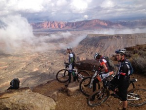 Riding near Santa Clara, UT. with some of the Gear Rush crew