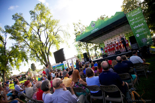 Team Presentation at the Main Street Park in Cedar City. Photo by Cottonsoxphotography.net