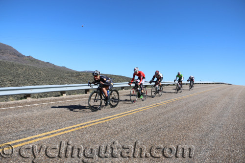 Rob Smallman leads the break in the Men's Pro/1/2 race. Photo by Dave Iltis