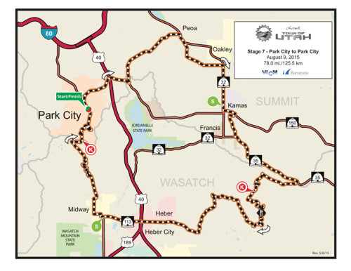 Stage 7 - 2015 Tour of Utah - Park City to Park City