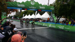 5 Man Break at the end of stage 1 of the 2015 Tour of Utah. Photo by Mark Deterline