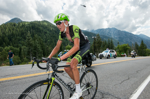 Joe Dombrowski (Garmin Cannondale) on his way to winning Stage 6 2015 Tour of Utah daverphoto.com