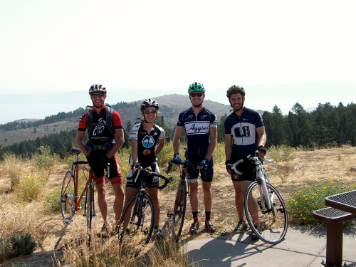 Bicycling in Logan Utah Logan Canyon