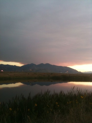 The Great Salt Lake Bike Route is in jeopardy following the recommendation to move the prison to I-80 and 7200 S. Photo by Dave Iltis