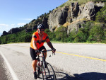 Nick Ward in the Cache Gran Fondo