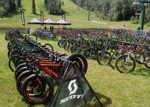 2015 Scott Sports lineup at Deer Valey