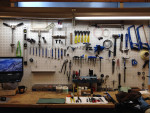 A work bench that is equipped for every task.