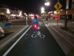 200 West protected bike lane