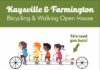 Kaysville and Farmington are working on a bicycle and pedestrian master plan.
