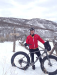 Mike Rossberg at Ghost Falls in Corner Canyon.